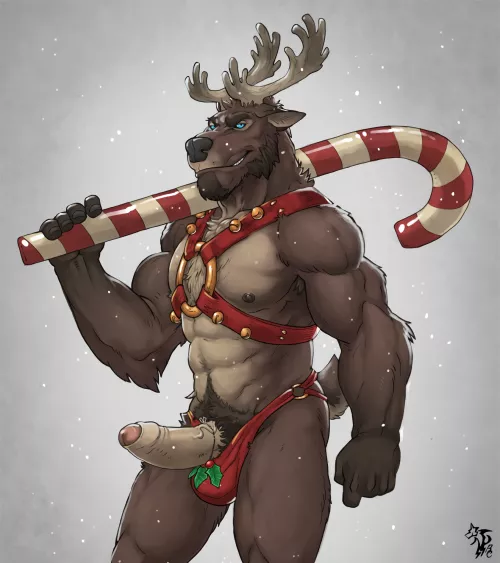 Jingle Bell Cock ☃️ by BadCoyote