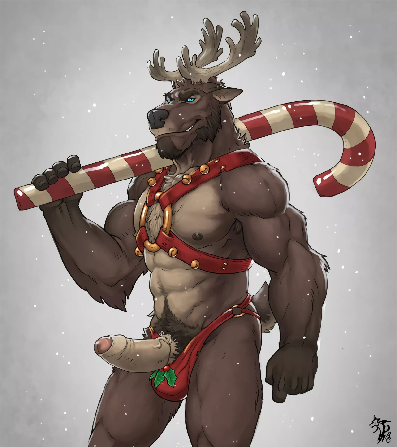 Jingle Bell Cock ☃️ by BadCoyote