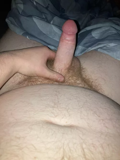 Just a chubby guy looking to be milked