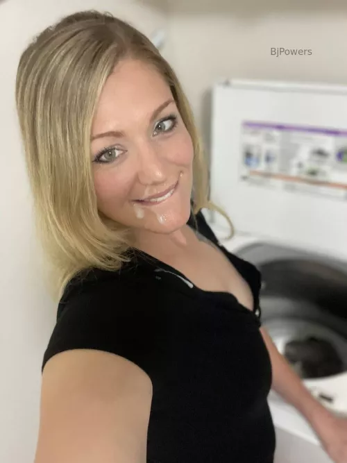 Just doing some laundry. You know how it is.