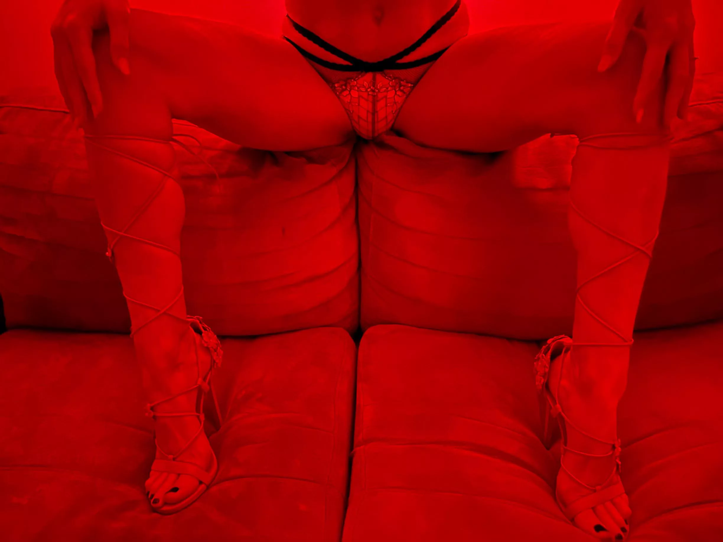 Late night, red light