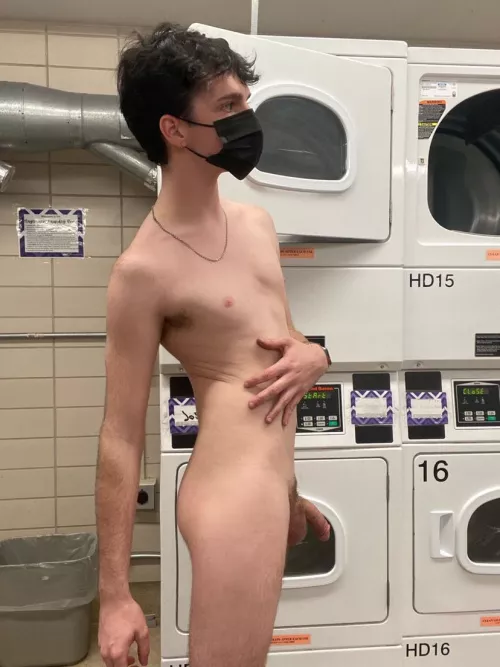 Laundry day at the dorms