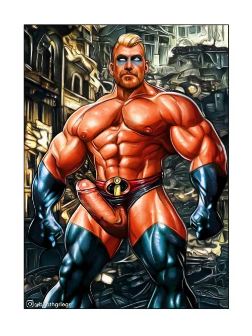 Mrs Incredible with an Incredible Cock!