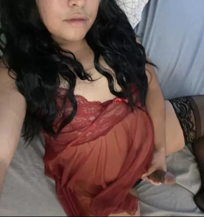 My Asian sissy cock is so hard!