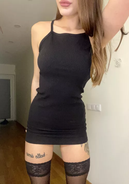 My cute little gap in a dress