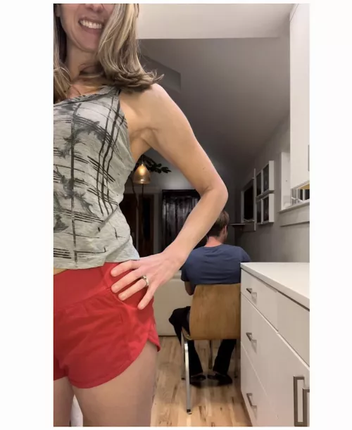 My husband doesn’t know that I like to show off on here! (f)