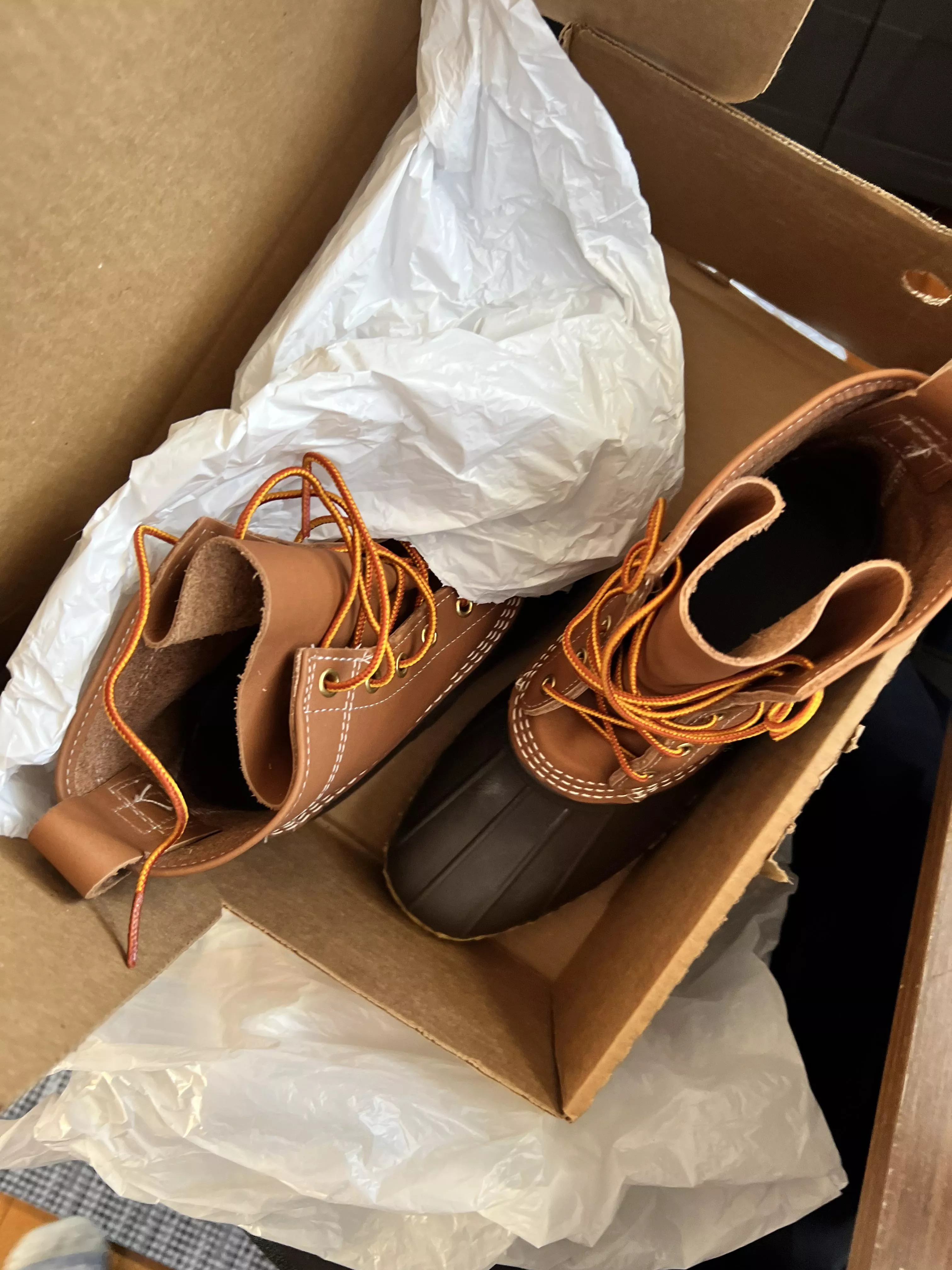 New pair of beans cause my old ones caught on fire