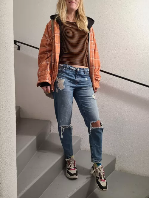 On my way out, pokies first