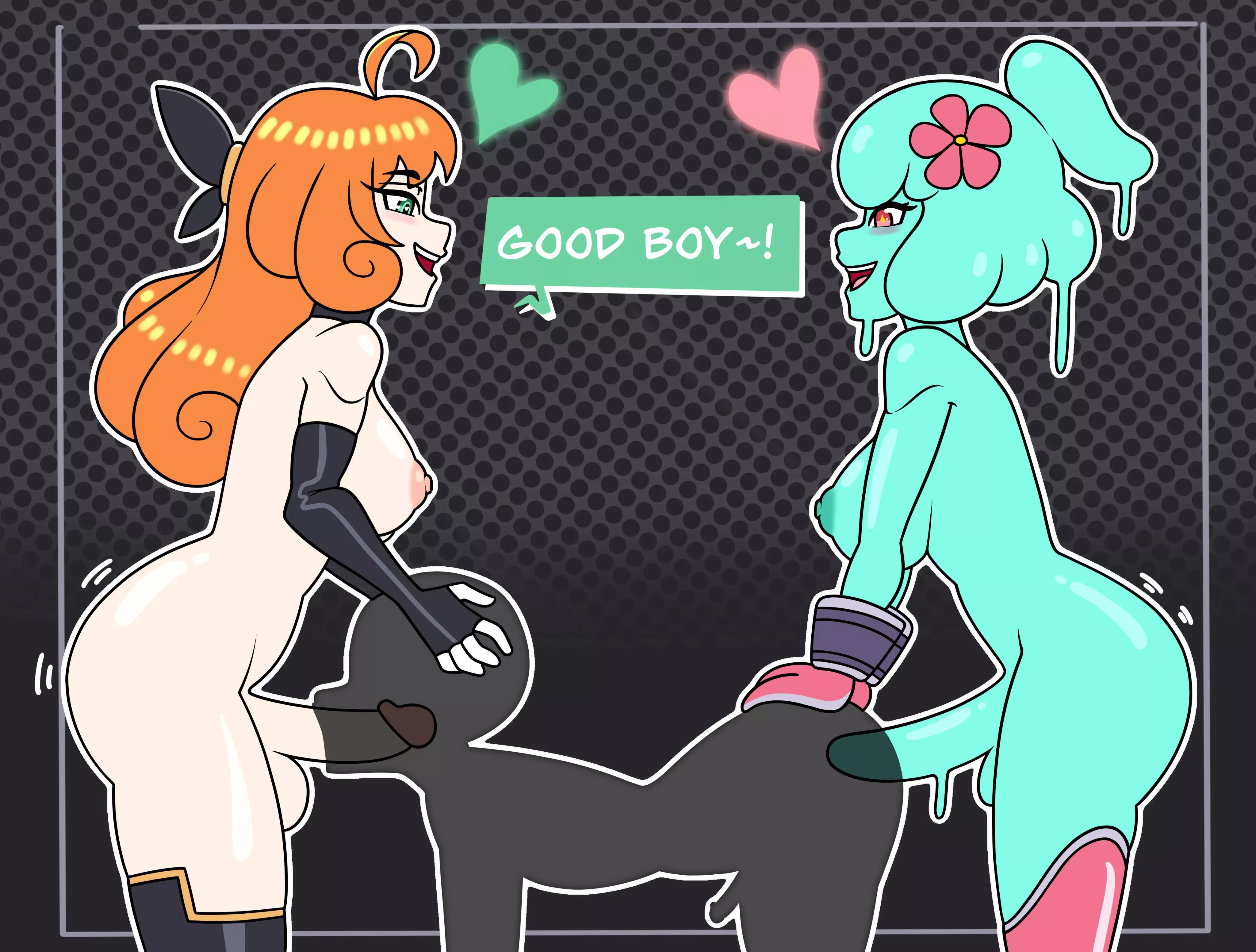 Penny and Juno from Omega Strikers (@owl_pie)