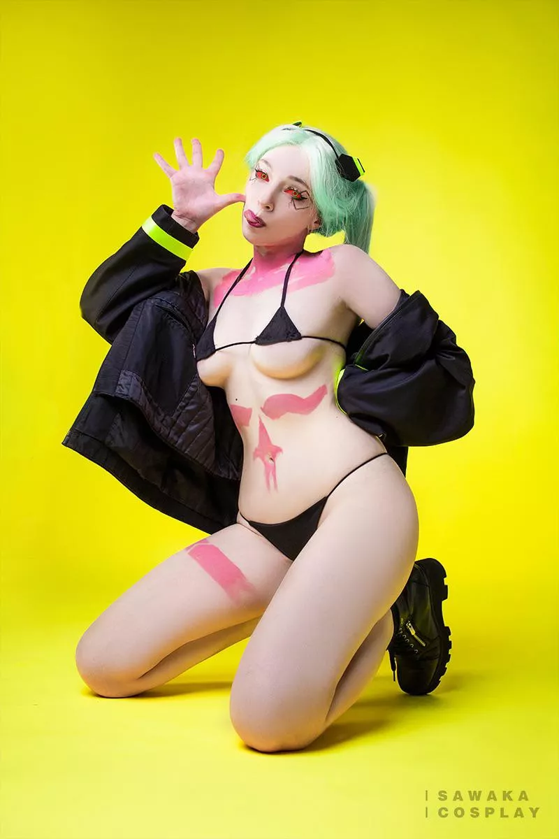 Rebecca Cyberpunk Edgerunners cosplay by Sawaka