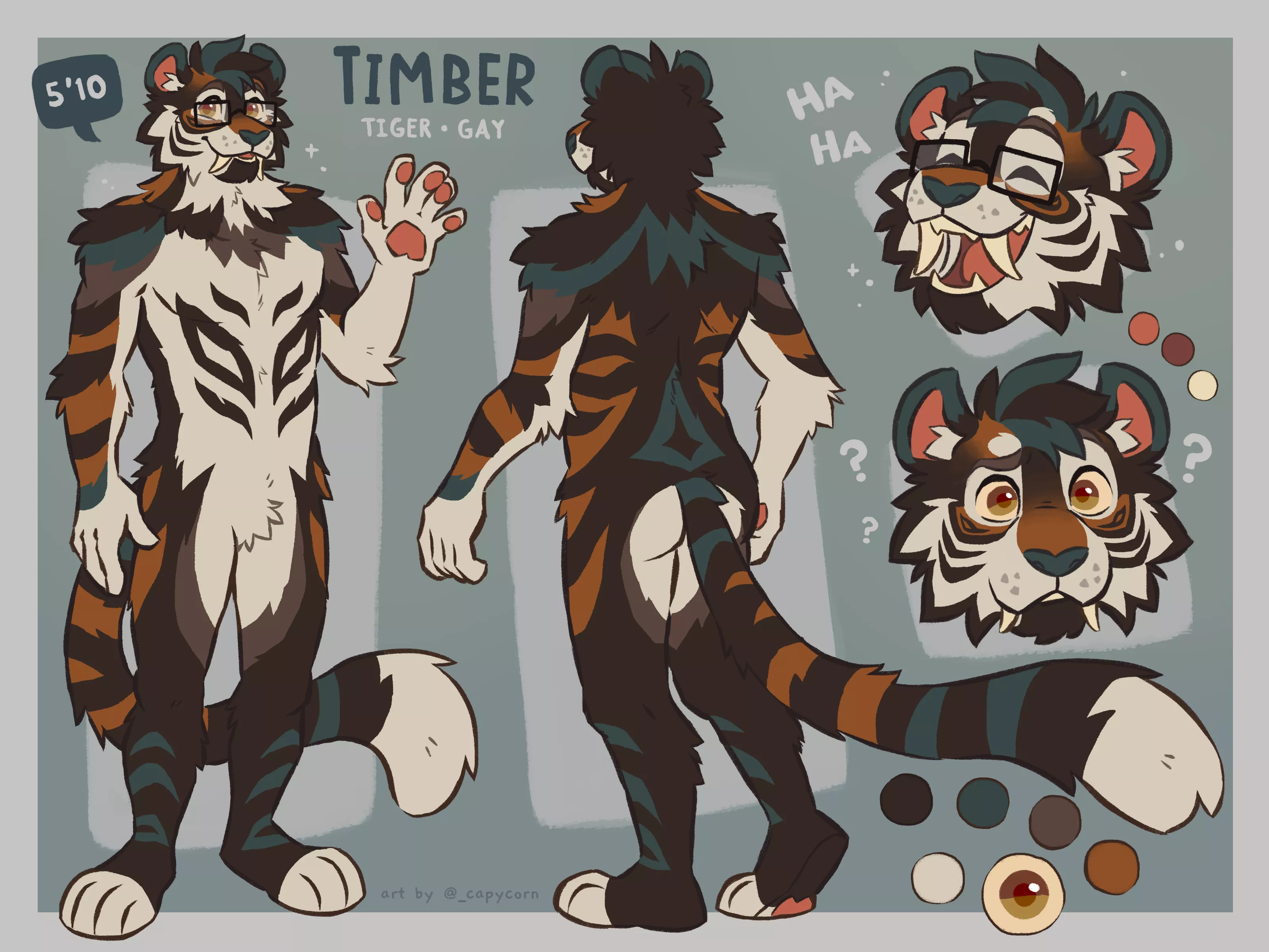 Ref sheet for someone on Twitter :)