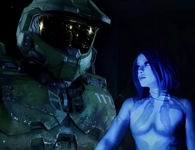 [Self] Cortana from Halo cosplay by Aimee Saturne