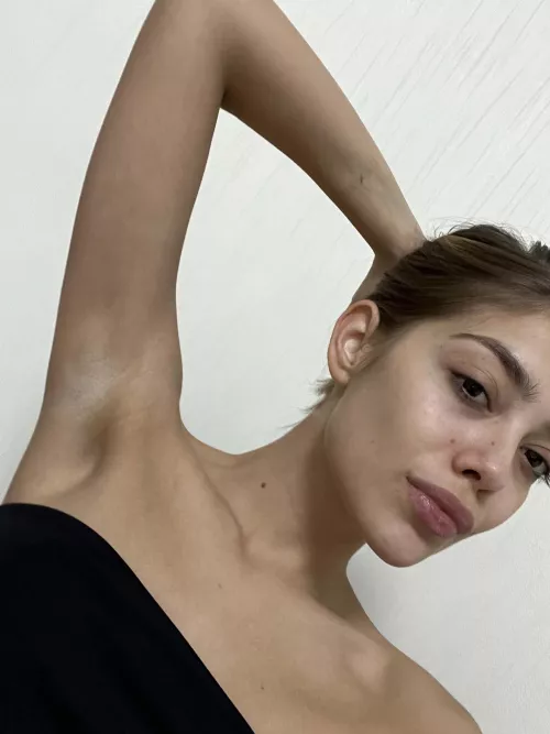 shaved and clean but you can make it dirty