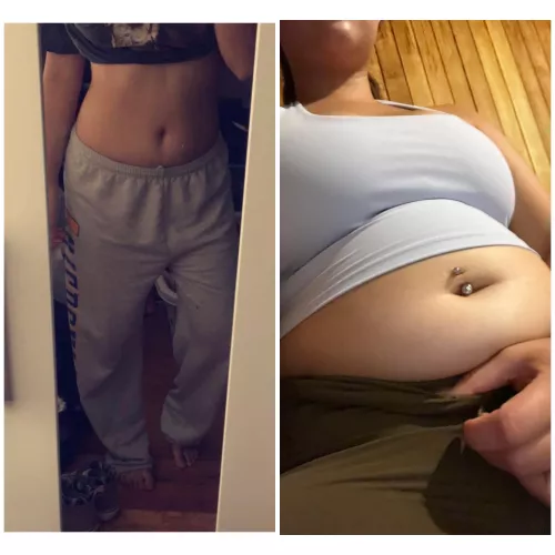 Size 2 turned Size 10 😮‍💨 Size 12 next?