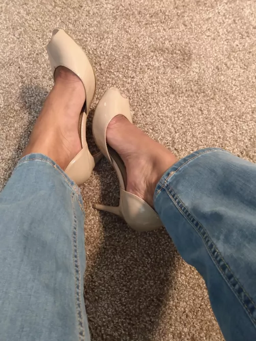 So these are my casual elegance heels