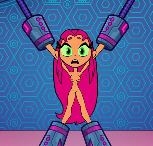 Starfire hung up nude [yourmom696942069]