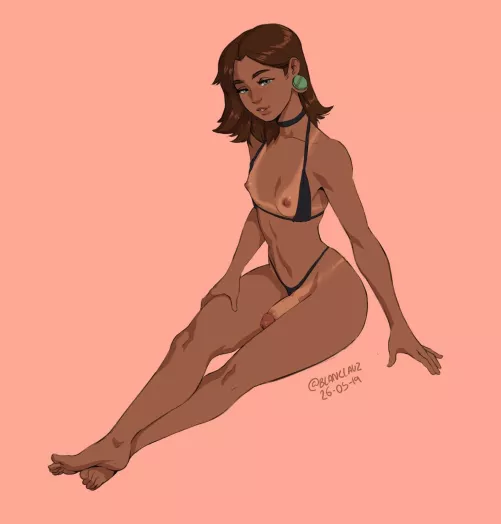 Tan lines on little titties are so hot