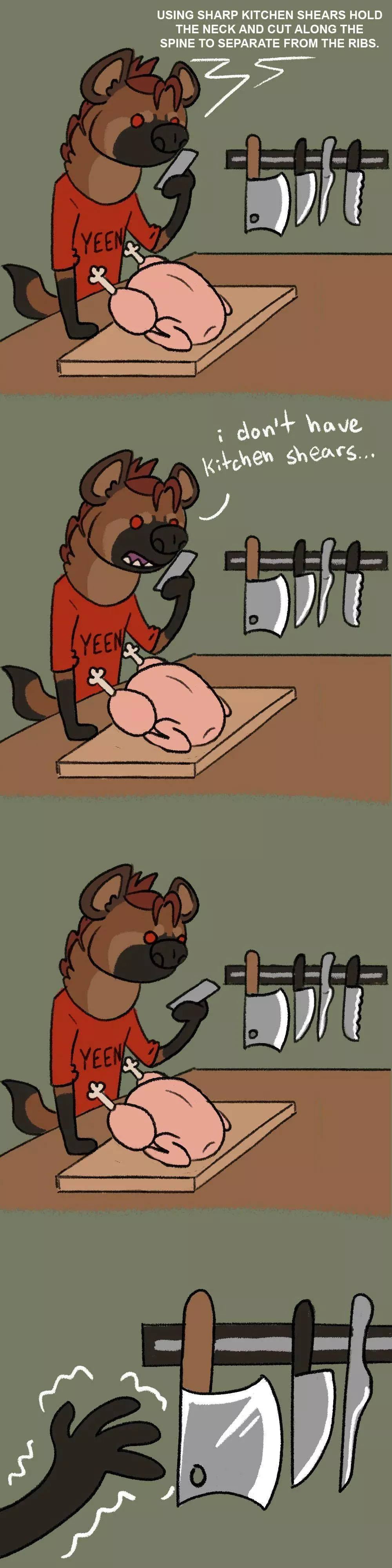 Thanksgiving prep (oc)