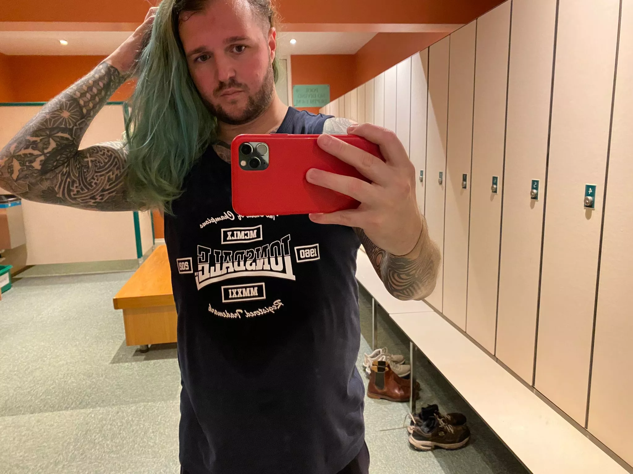 The green isn't coming out, but sometimes you catch that decent lighting?