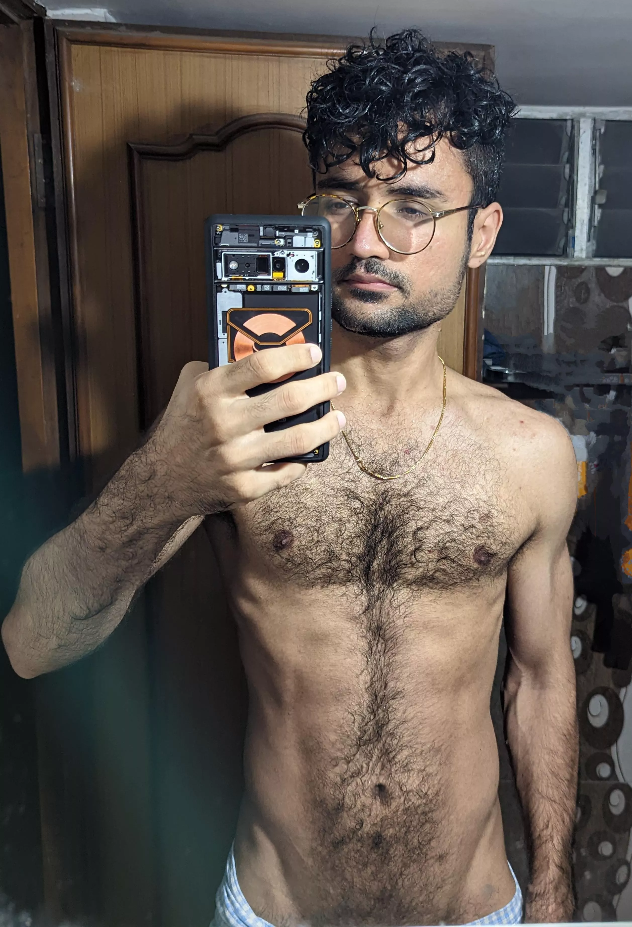 V on back is too much work, let's be happy with V in front!