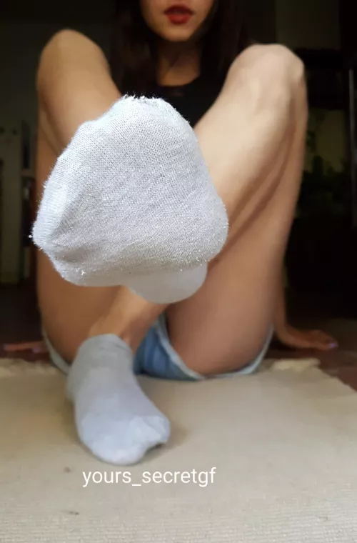 White ankle socks are my favorite