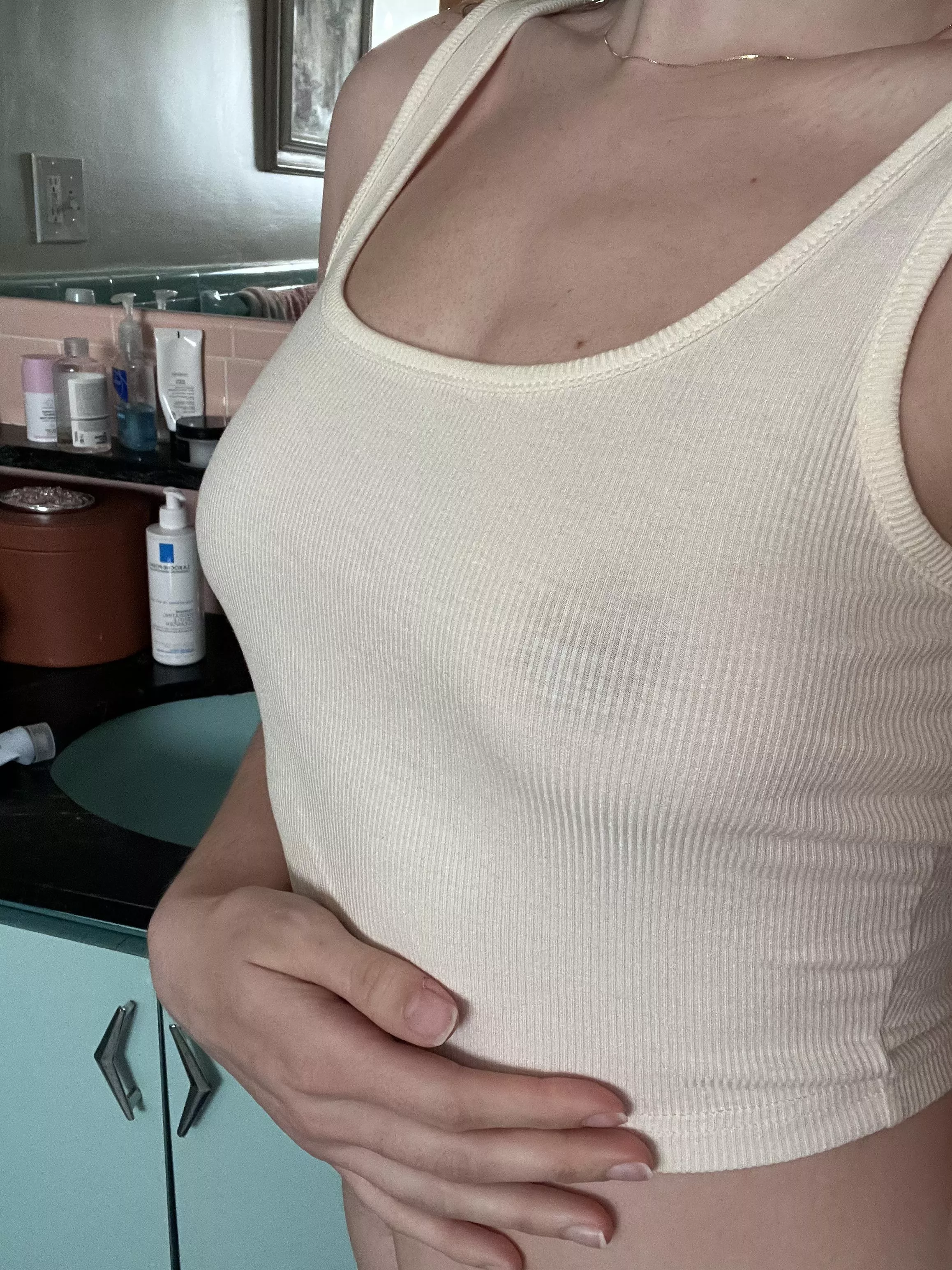 Who doesn’t love a white tank top