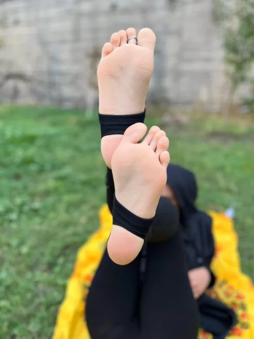 Would you like to lick them and fill me up to my ankles with drool?