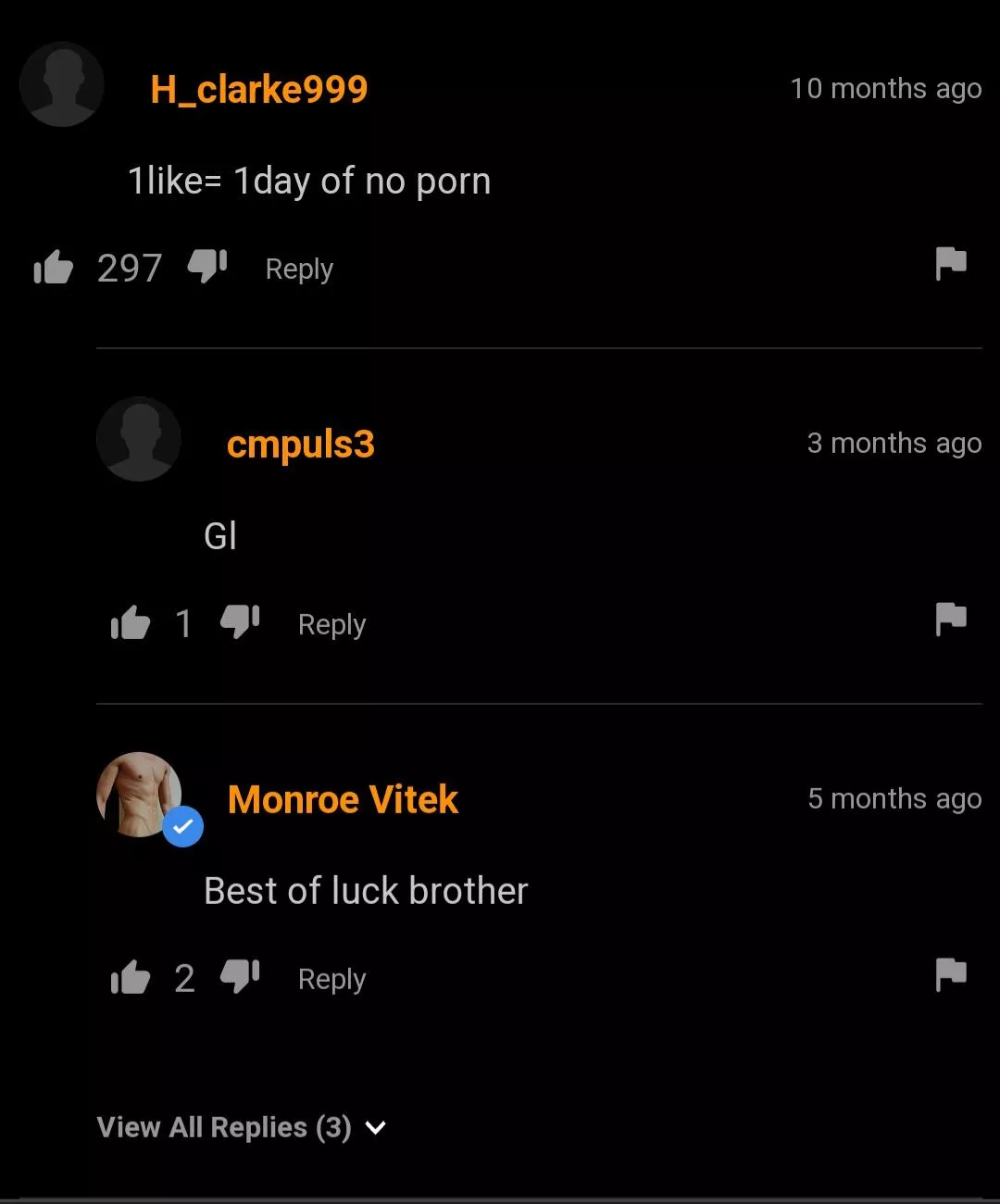 You got a long way to go dude.