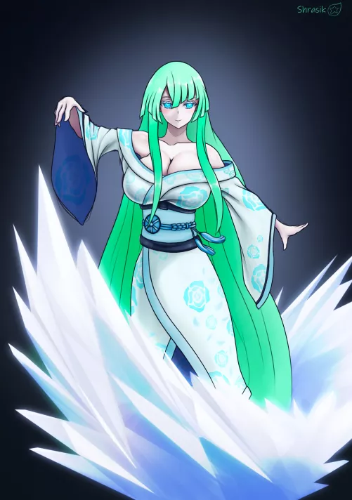 Yuki-Onna by Shrasik
