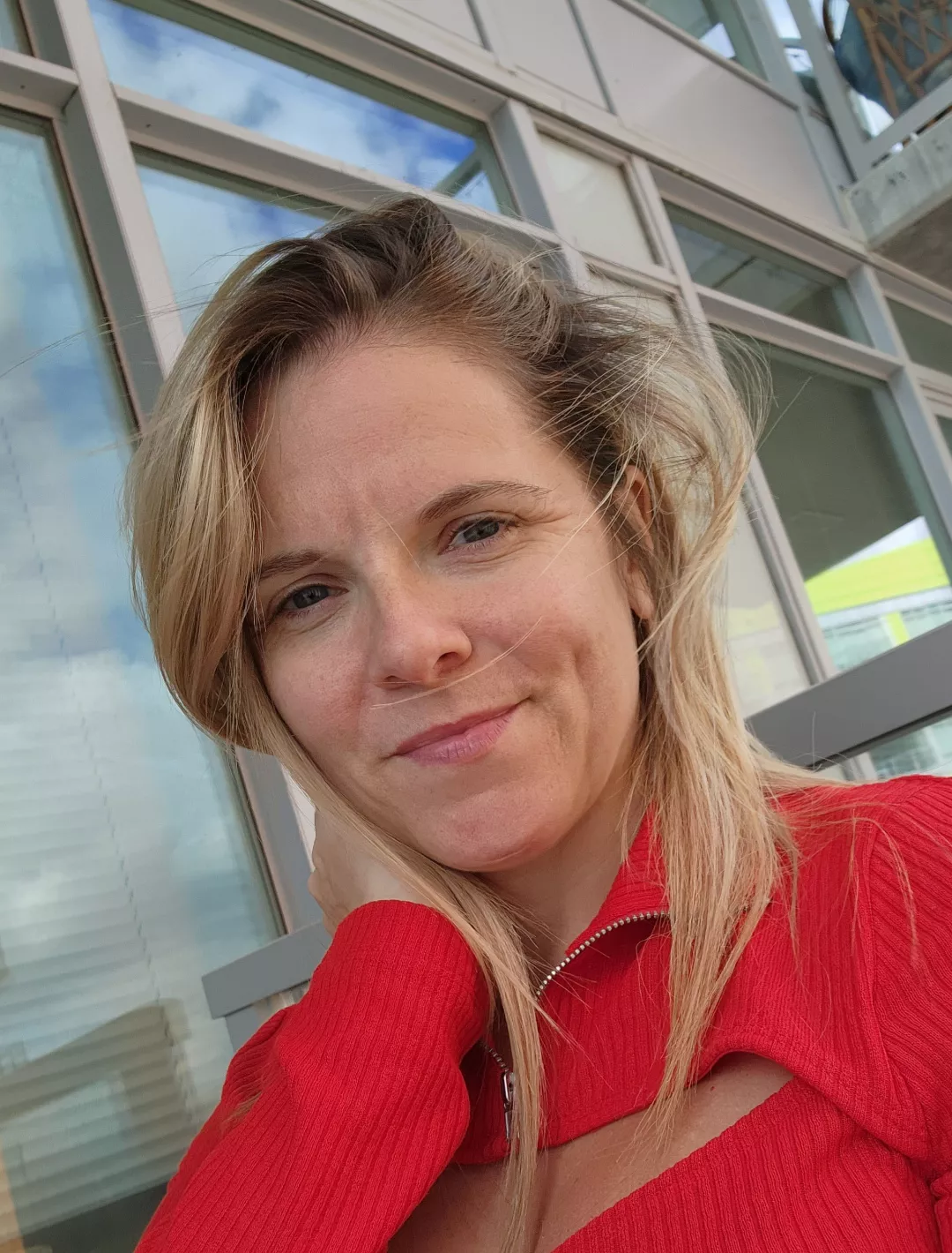 40 years old, no makeup or filters needed