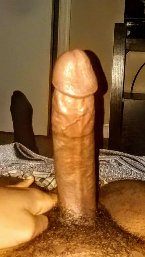 About to go get this BBC balls deep in my cumhole!!