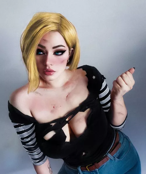 Android 18 (By nina.merigold)