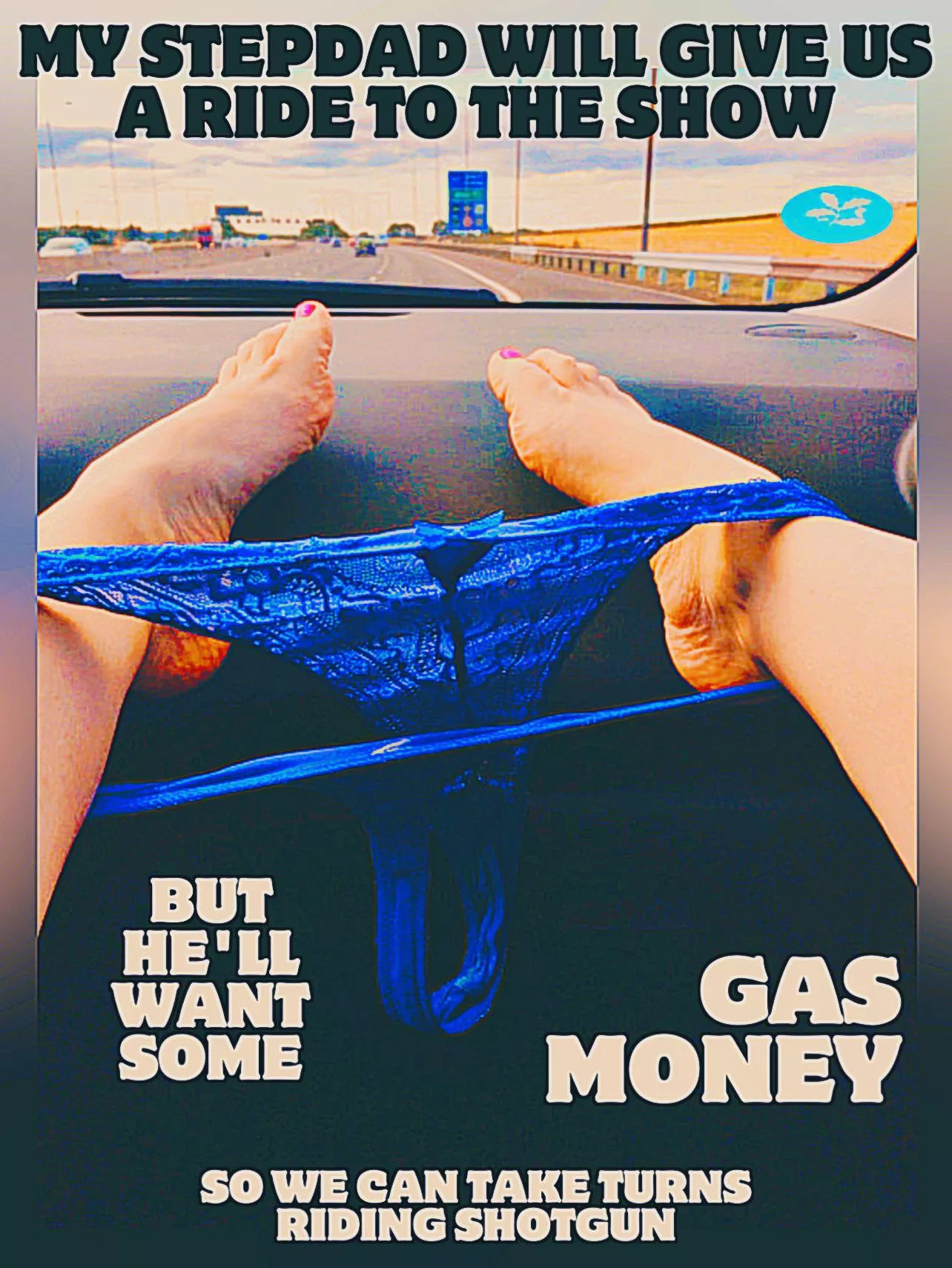 Asking Dad for a Lift