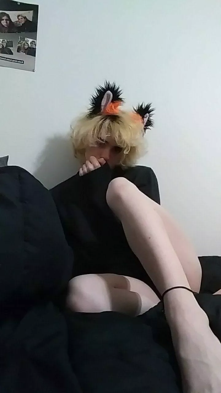 feeling kind of cute. didn't have any good way of captioning this so...