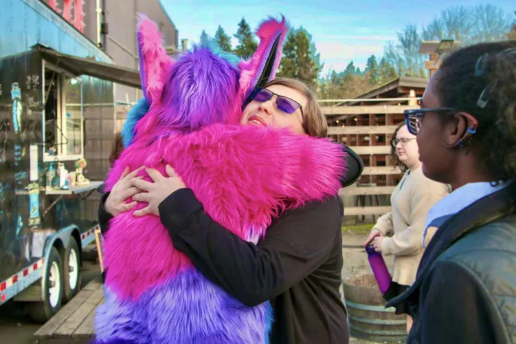 Fursuit hugs are the best hugs