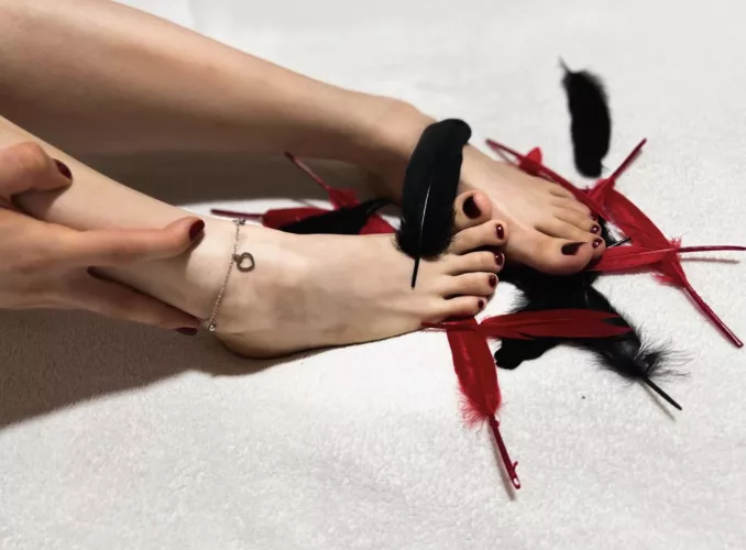 Handjob or footjob first?