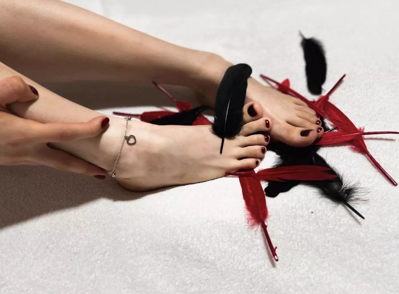 Handjob or footjob first?