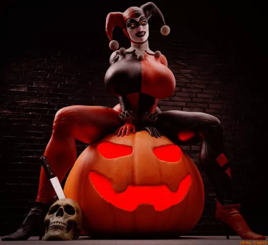 Harley ready for Halloween