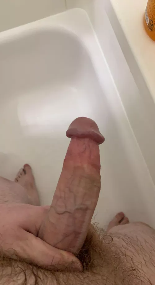 Having dirty thoughts in the shower