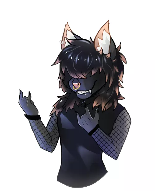 he be rocking! (art by me!)