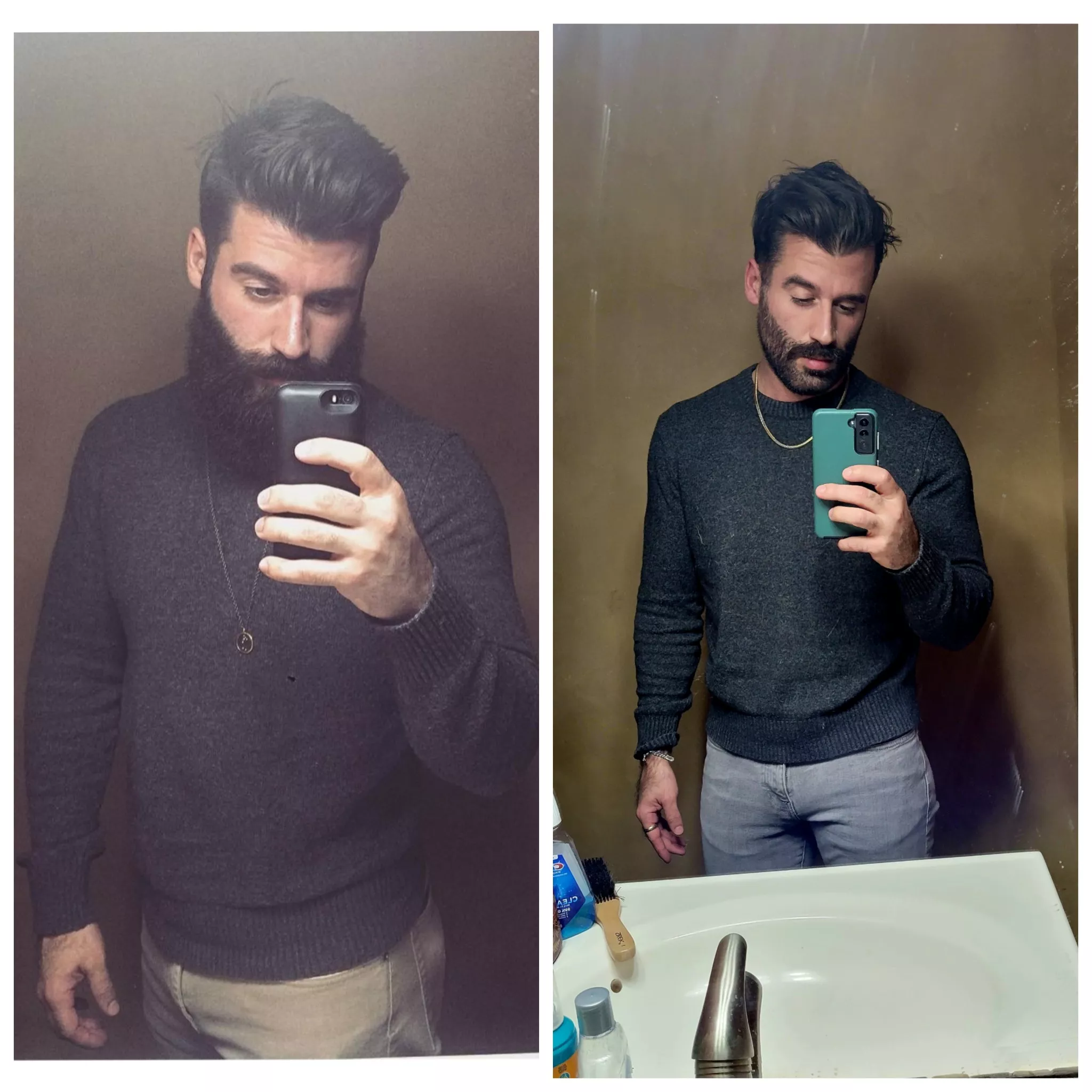 Hopefully no one notices I'm wearing the same sweater as last Thanksgiving.