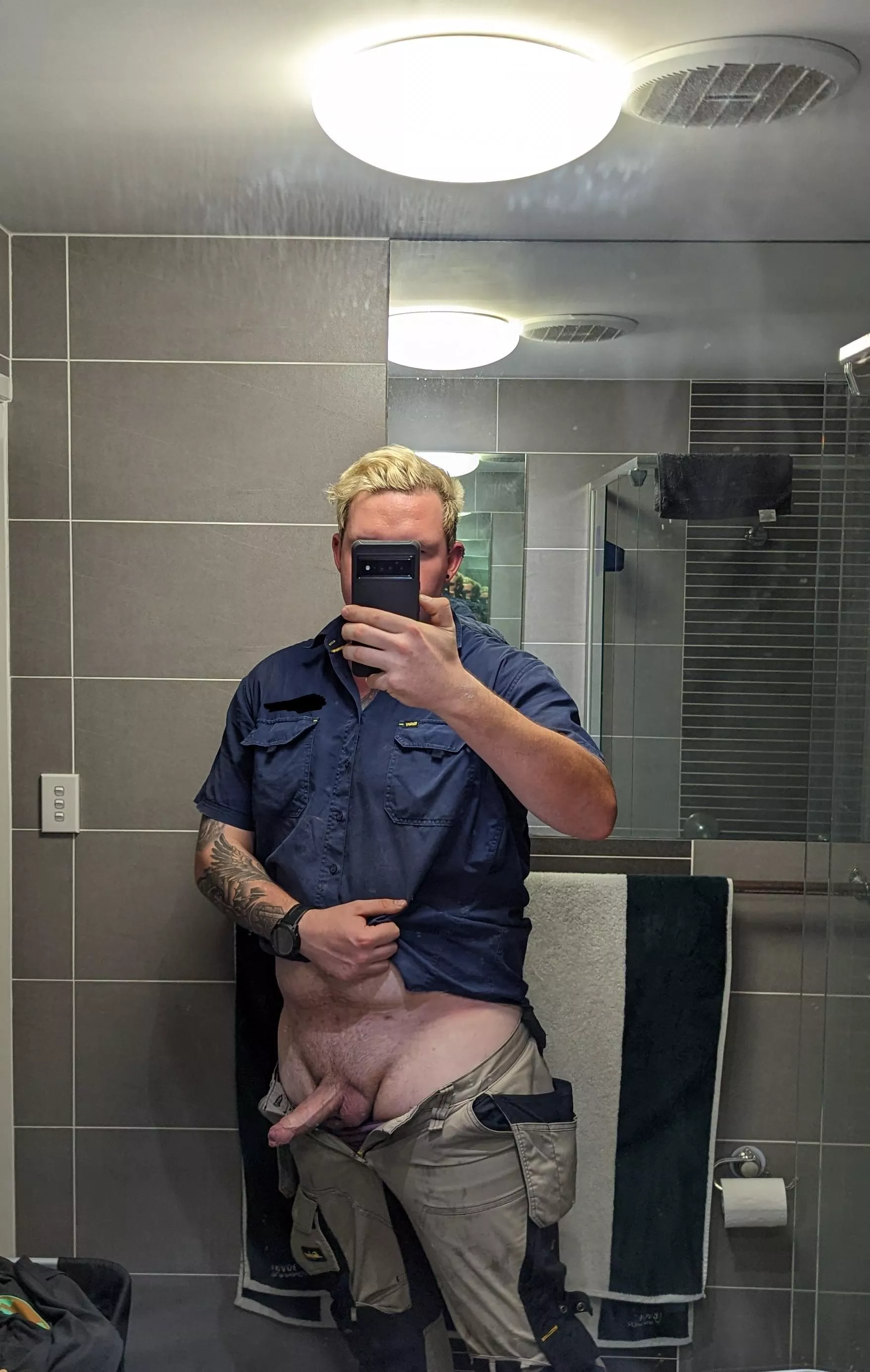 Horny after a long day at work 😮‍💨