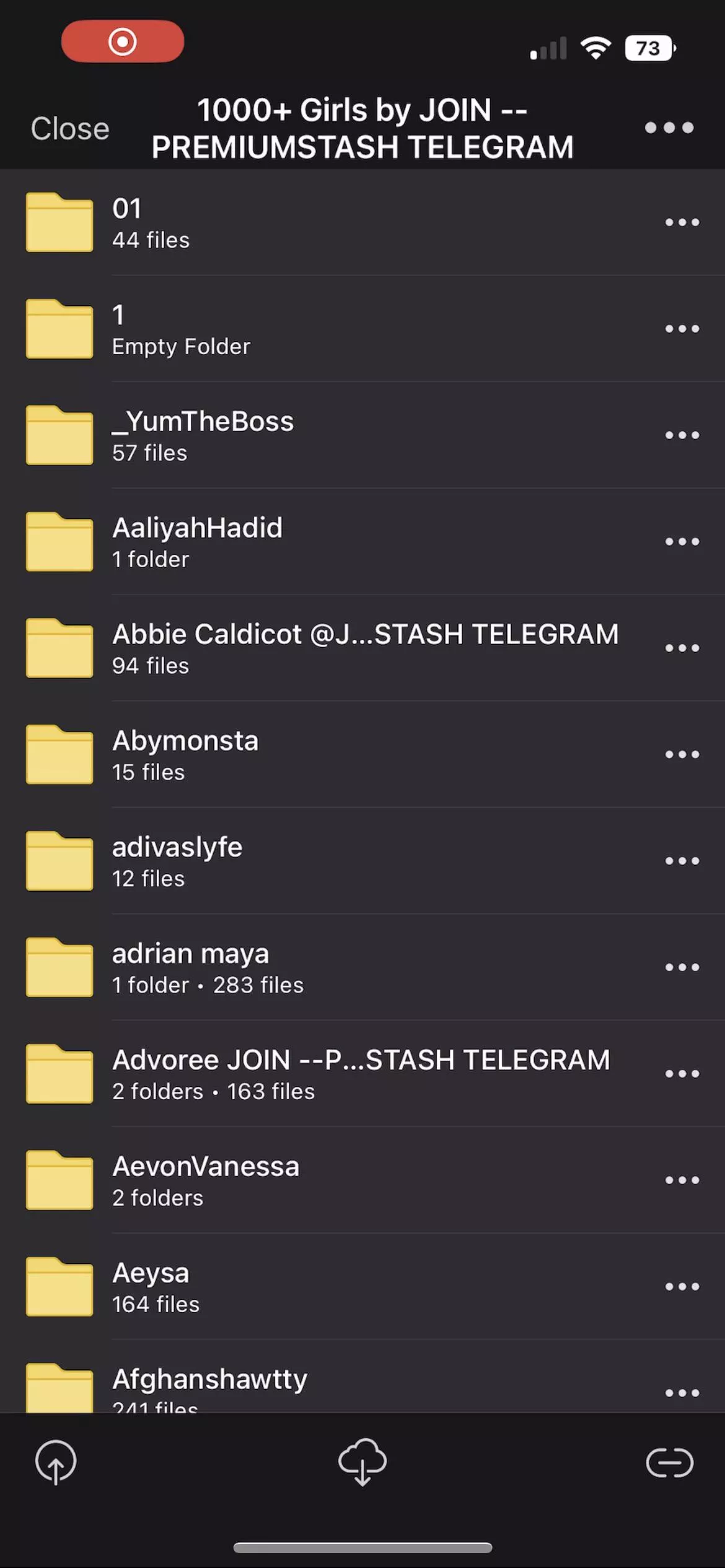 I can’t post the video here to show all the models I have in this folder but it’s 1000 OF models. You can check my page to see the models. Celina Powell Aliza Jane Simone richards Hot4lexi you name the model I have it in this folder. Price is $45 com