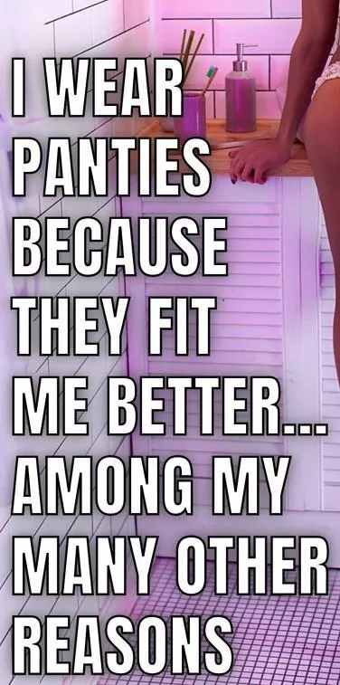 I love wearing panties... Cum and chat with me