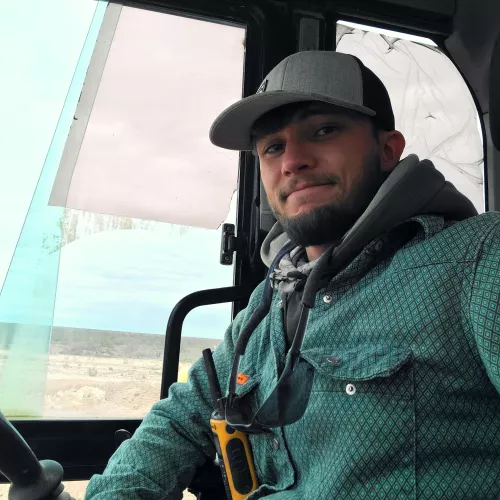 I operate heavy equipment. What do y'all do for work? Anyone wanna squeeze in this cab with me?