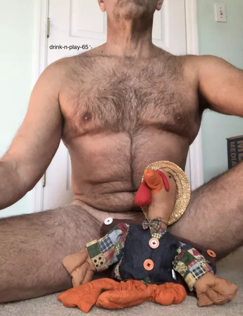 I prepared a special meal for you today. It consists of turkey and cock. Turkey first then….. enjoy! 😉