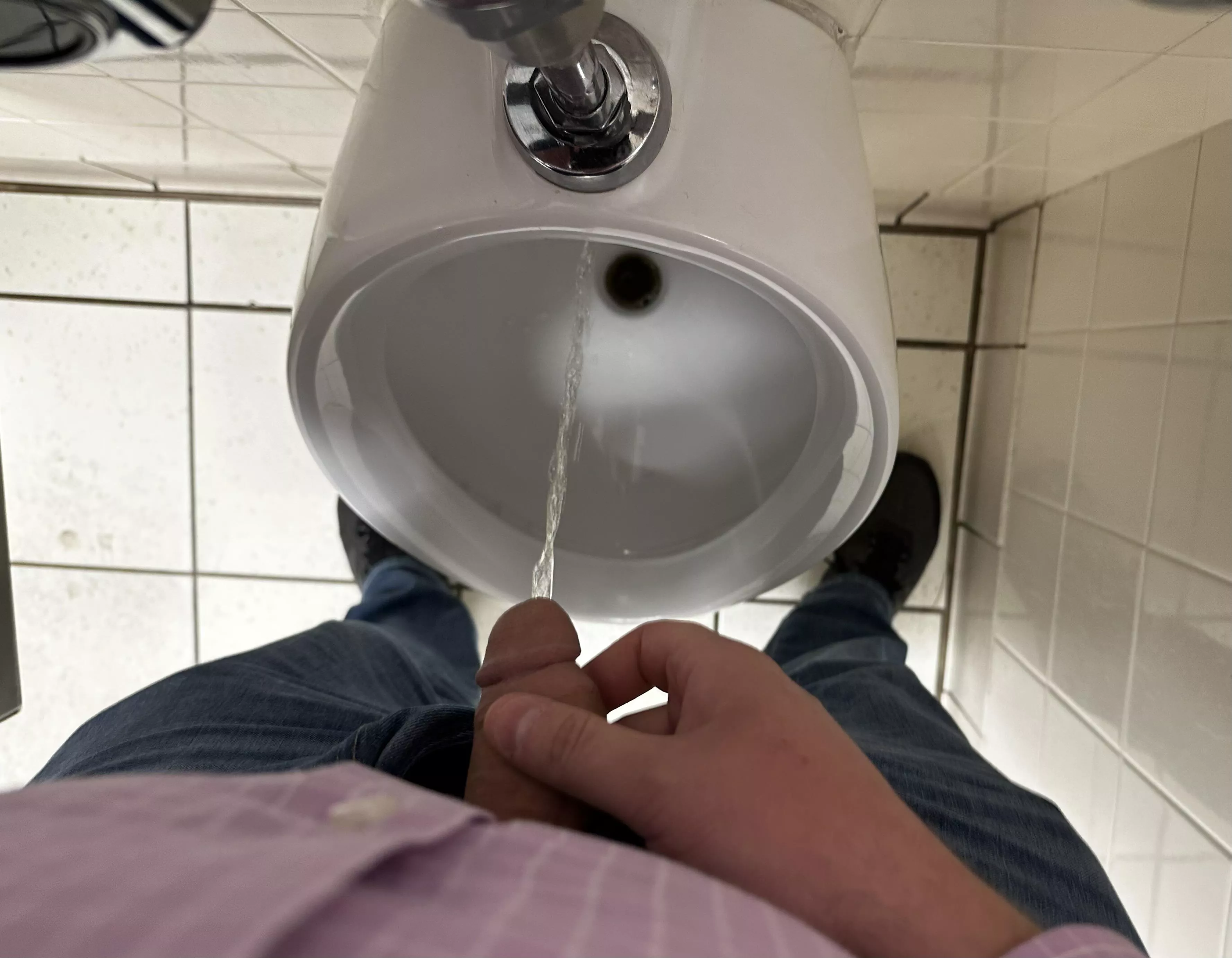 I swear I drink a lot of water when running errands so I have an excuse to piss in every public urinal possible