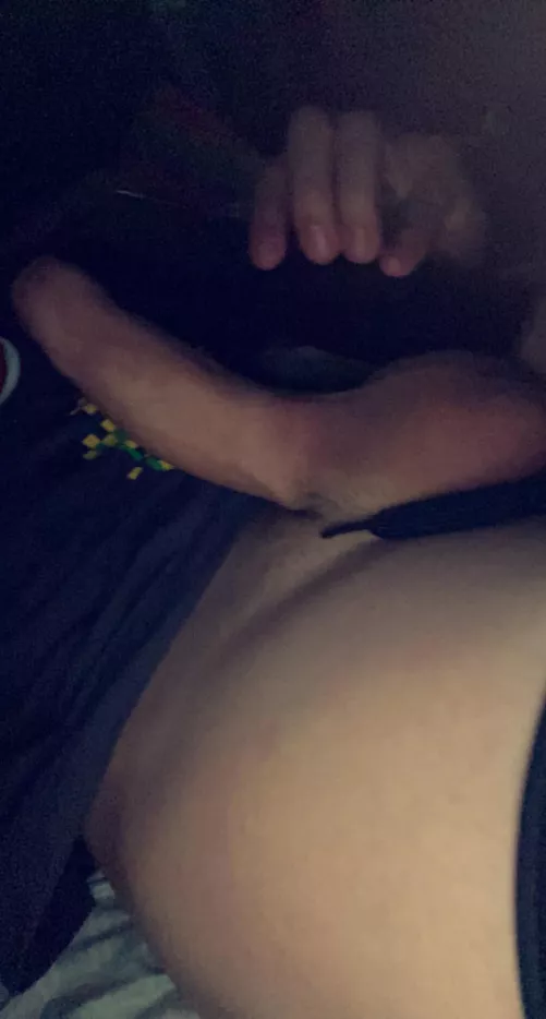 If this gets 10 likes I’ll go to college without boxers 😘🌶️ also do u love it baby I want u to suck it