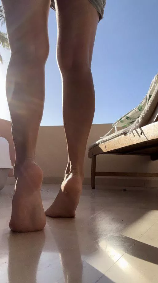 I’ll put them in your face after this walk