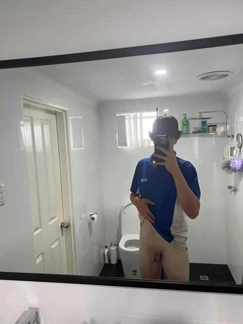 I’m actually soft here. Not a semi hard on like most people that post